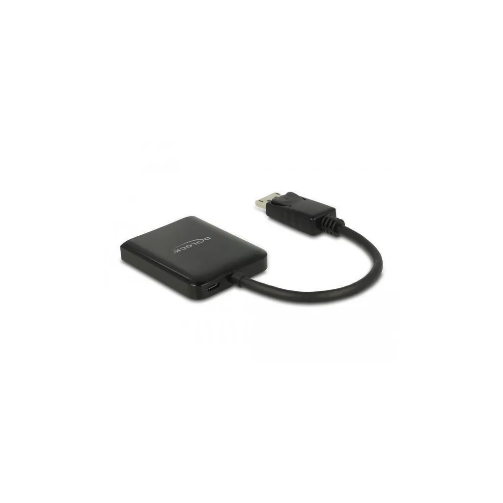 Adaptateur Splitter DisplayPort pour double écran 4K poste de travail Pro