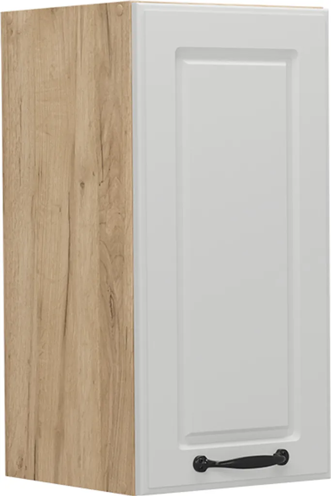 Pensile Cucina Country Vicco R-Line 30cm - Bianco e Legno Rovere