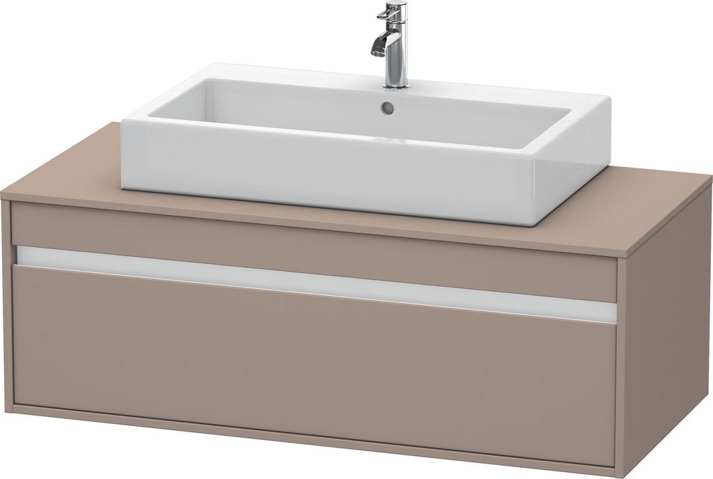 Duravit Waschtischunterbau KETHO 550 x 1200 x 426 mm basalt matt
