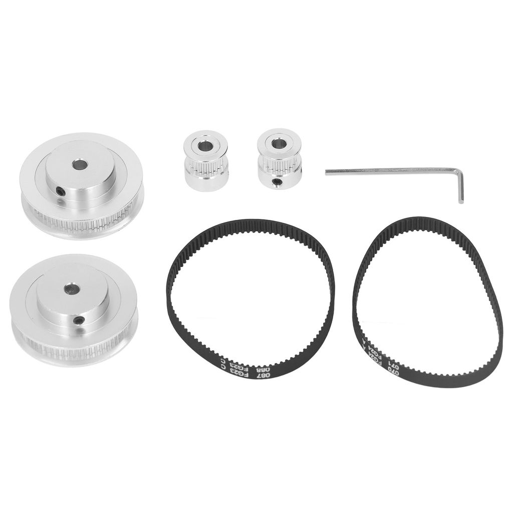 Synchronrad,Synchronrad 20 60 Zähne,GT2-Synchronrad,3D-Drucker-Synchronrad,Aluminium-Legierung Timing Pulley,3D-Drucker-Zubehör