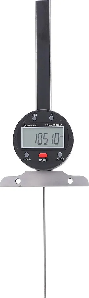 Profondimètre numérique haute précision LCD pour menuiserie et atelier