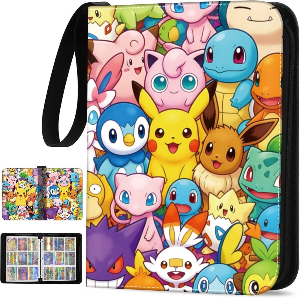 Pokémon Sammelkarten Album, Karten Sammelalbum, 50 Seiten Produktbild 