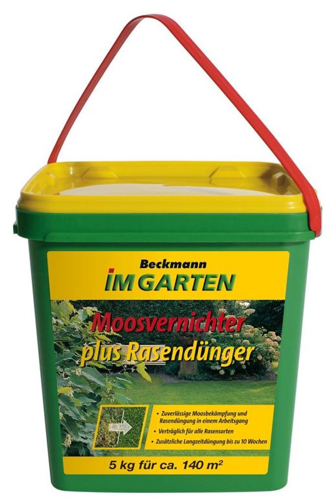 Rasendünger mit Moosvernichter Produktbild 