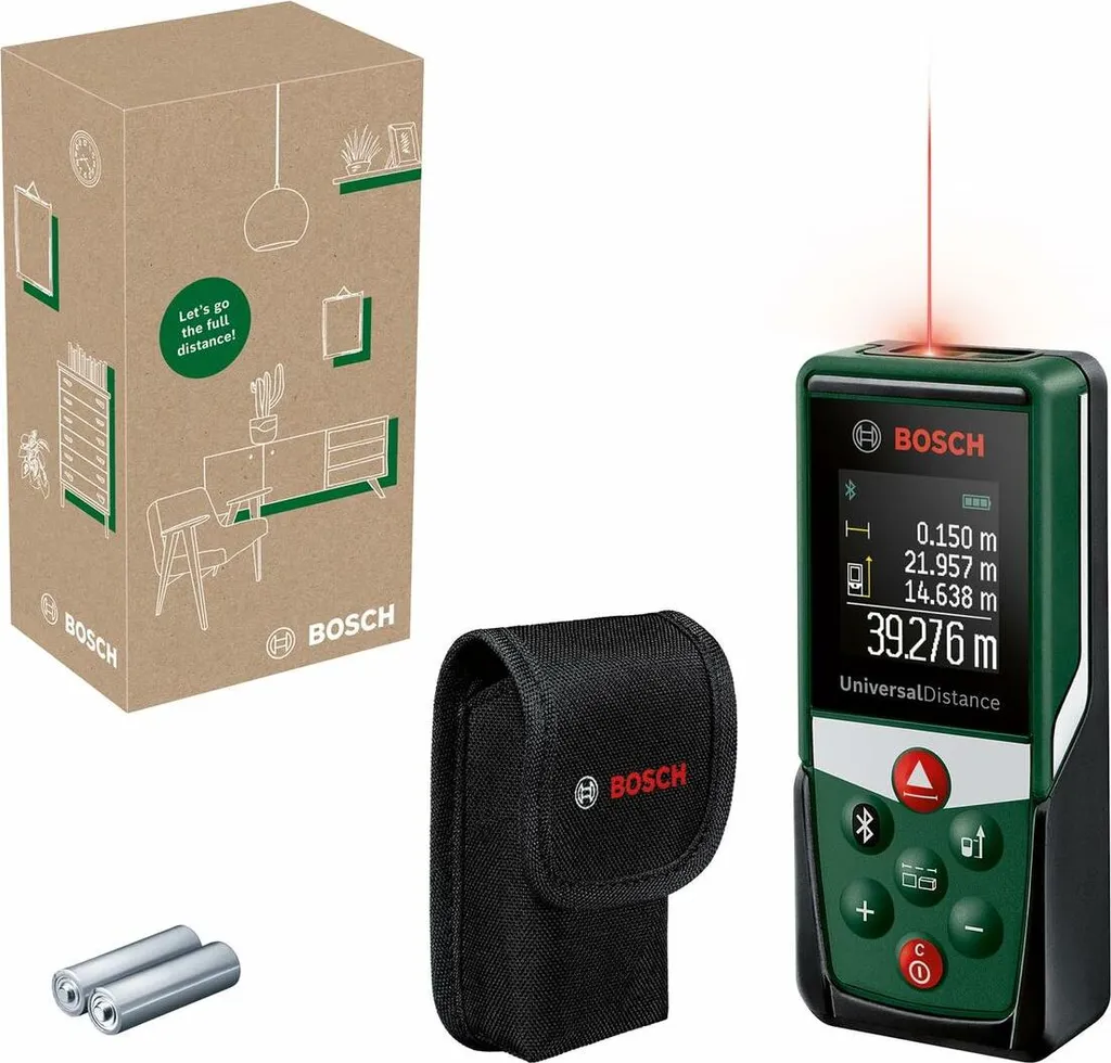 Mesurez sans erreur avec le télémètre Bosch UniversalDistance 40 C