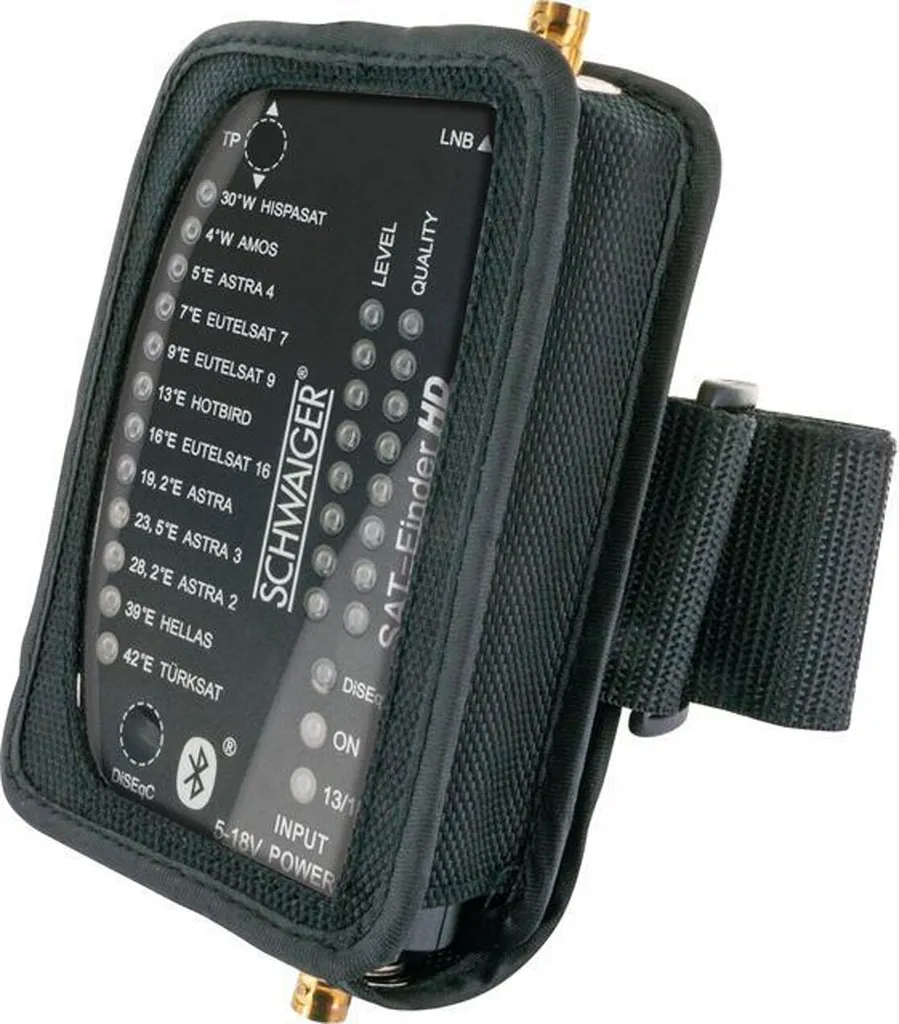 Sat-Finder HD connecté Bluetooth Schwaiger avec application smartphone