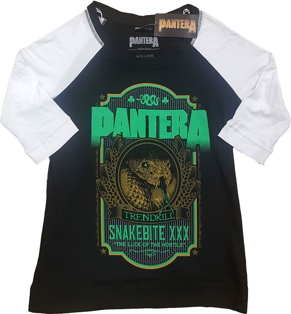 Pantera - Snakebit XXX Label Damen XXXX-großes T-Shirt - Produktbild 