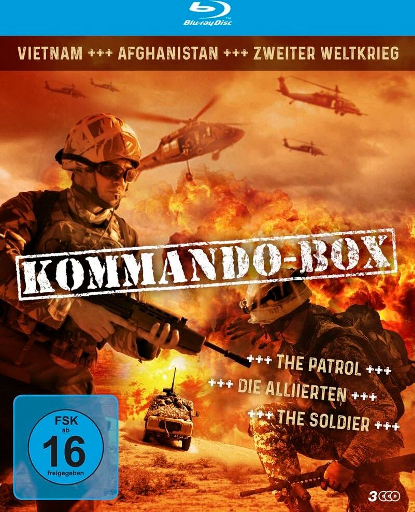 Kommando - Box 3 Kriegsfilme im Sammelschuber