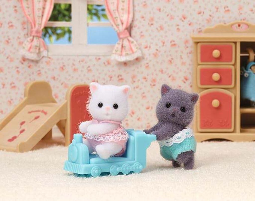 SYLVANIAN FAMILIES Perserkatzen Zwillinge 0 Produktbild 6
