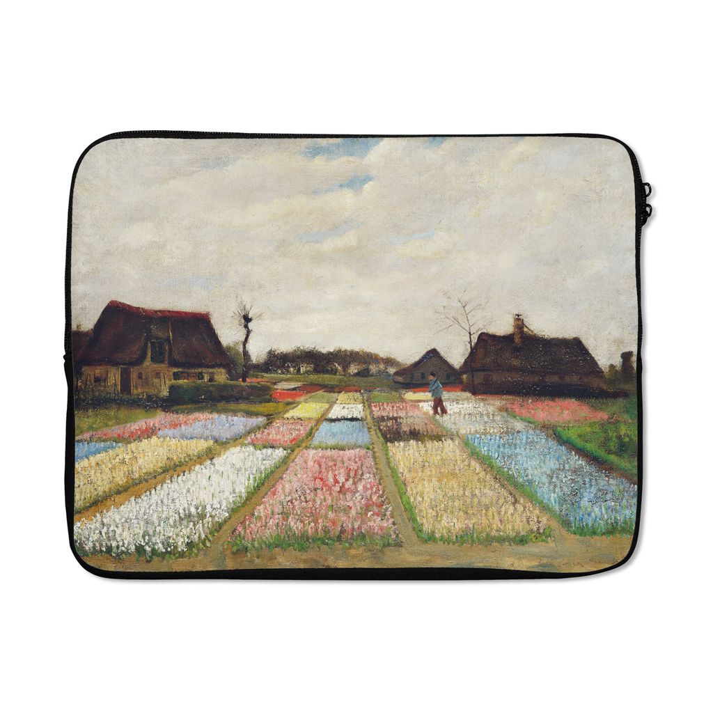 MuchoWow Laptop Hülle 15 Zoll Zwiebelfelder - Vincent van Gogh Laptoptasche - Laptoptasche - Sleeve - Rundum-Schutz