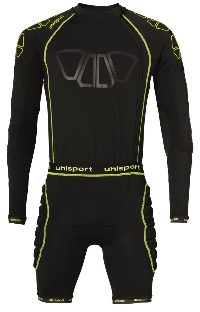 Uhlsport Fußball Bionikframe Torwart Bodysuit Herren schwarz Gr M