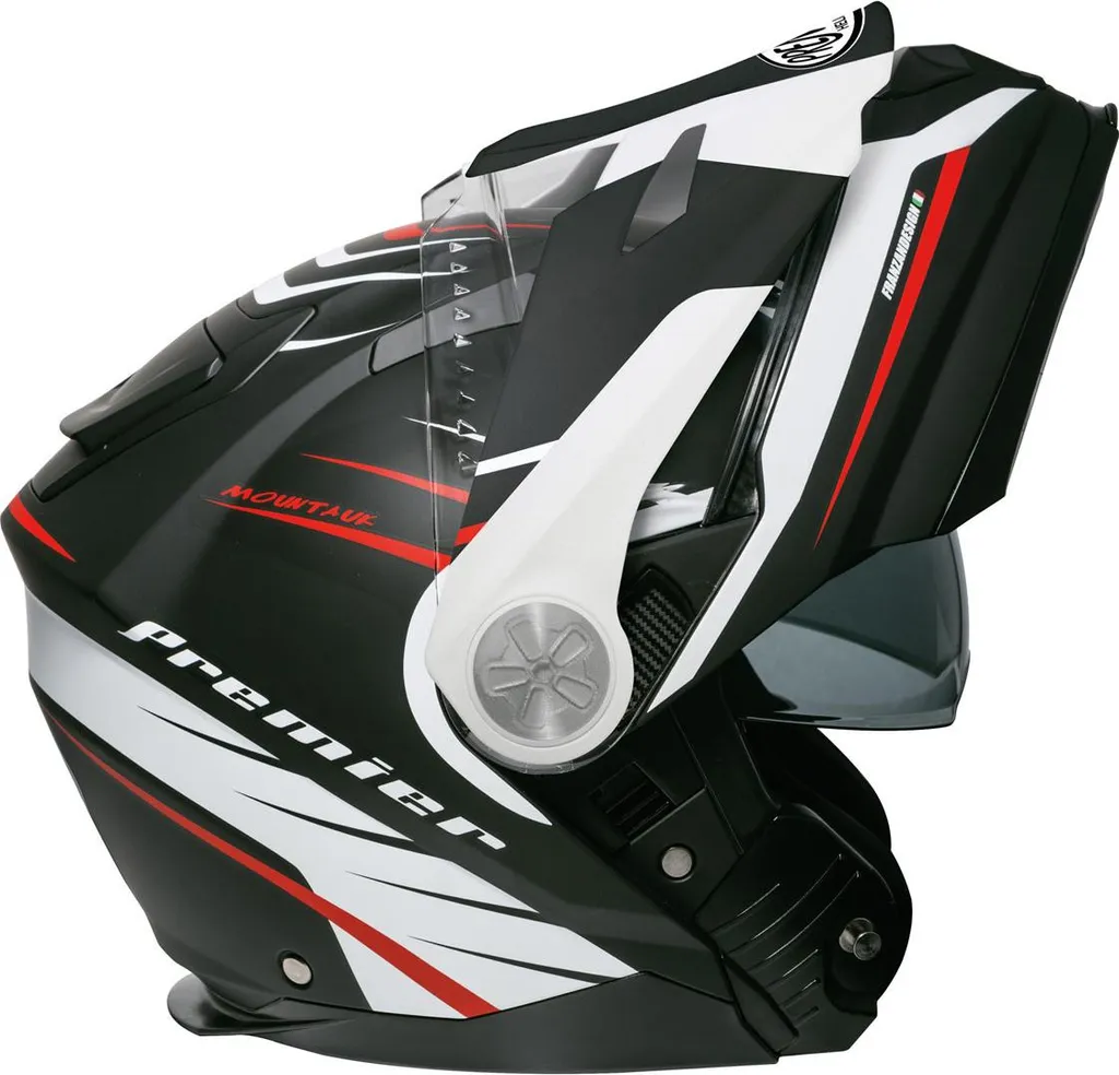 Casque de Moto Premier Xtrail MO 92 BM Idéal pour Route et Ville - 2