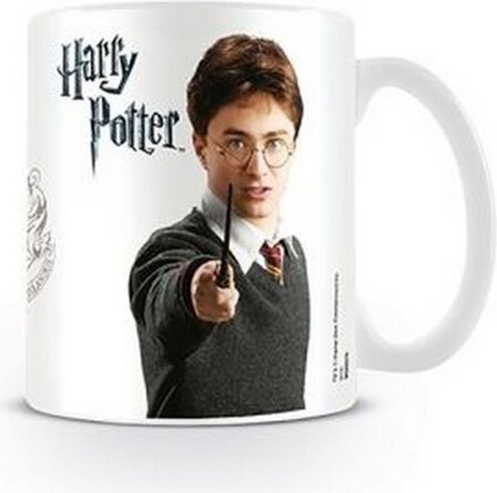 Harry Potter - Kaffeebecher, Keramik BS3439 (Einheitsgröße) (Weiß)
