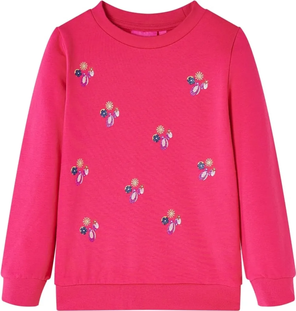 Felpa per bambini rosa brillante 116