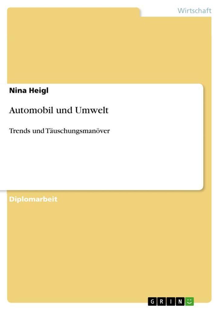 Automobil und Umwelt