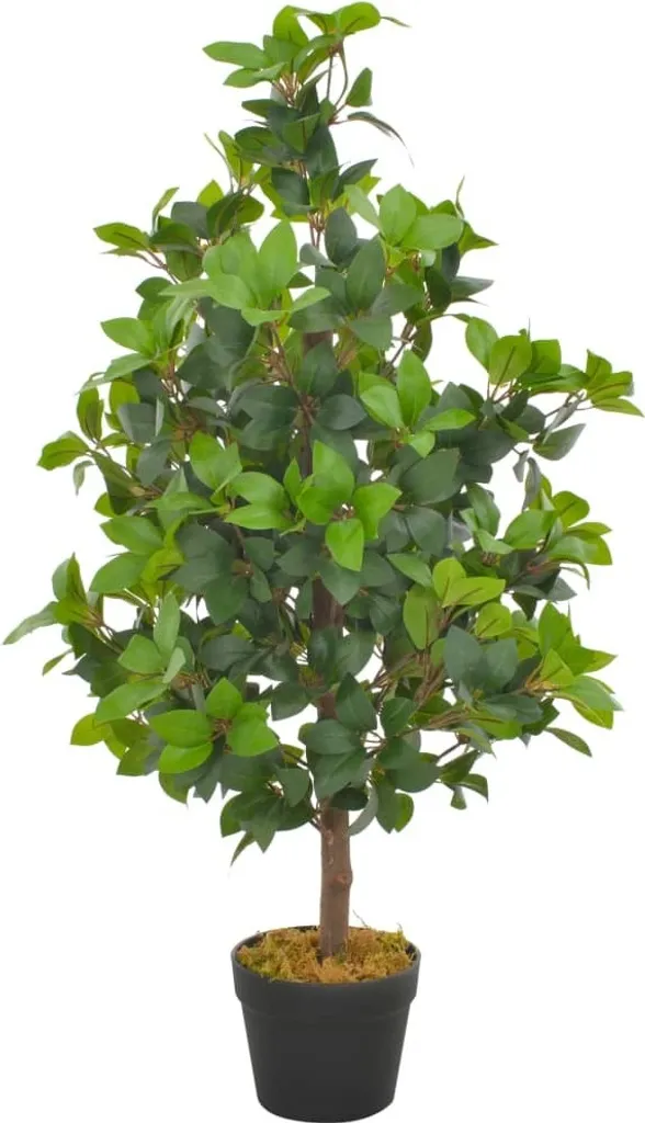 Laurier artificiel 90 cm : la plante verte sans entretien pour intérieur