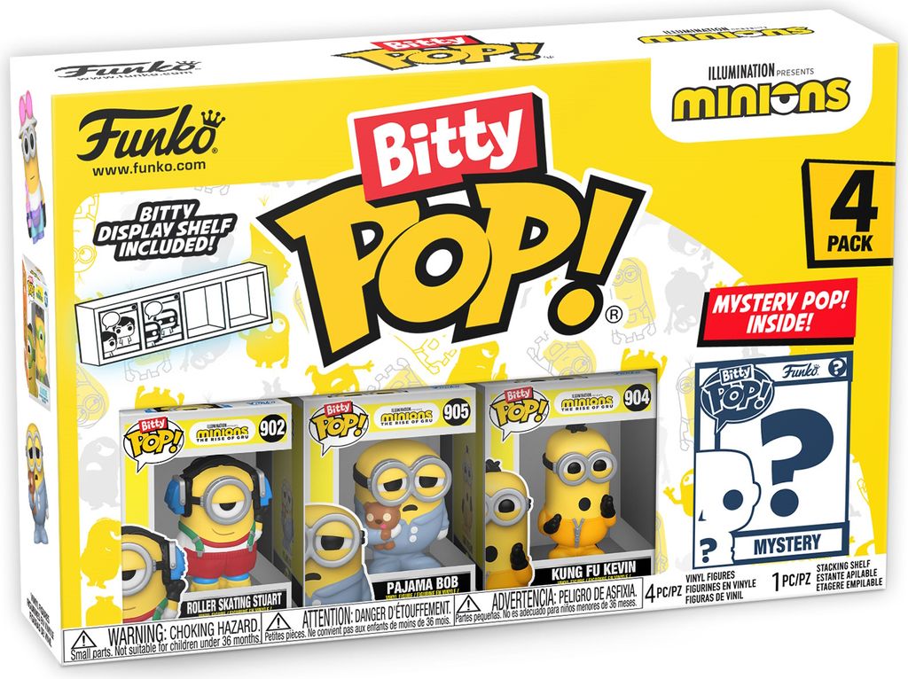 Minions Pajama Bob Stuart Kevin Bitty Pop! Funko