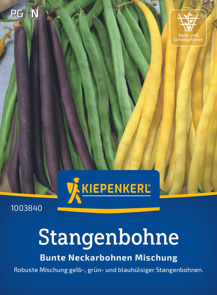 Kiepenkerl Bohnensamen Bunte Neckarbohnen 15 Stangen Produktbild 