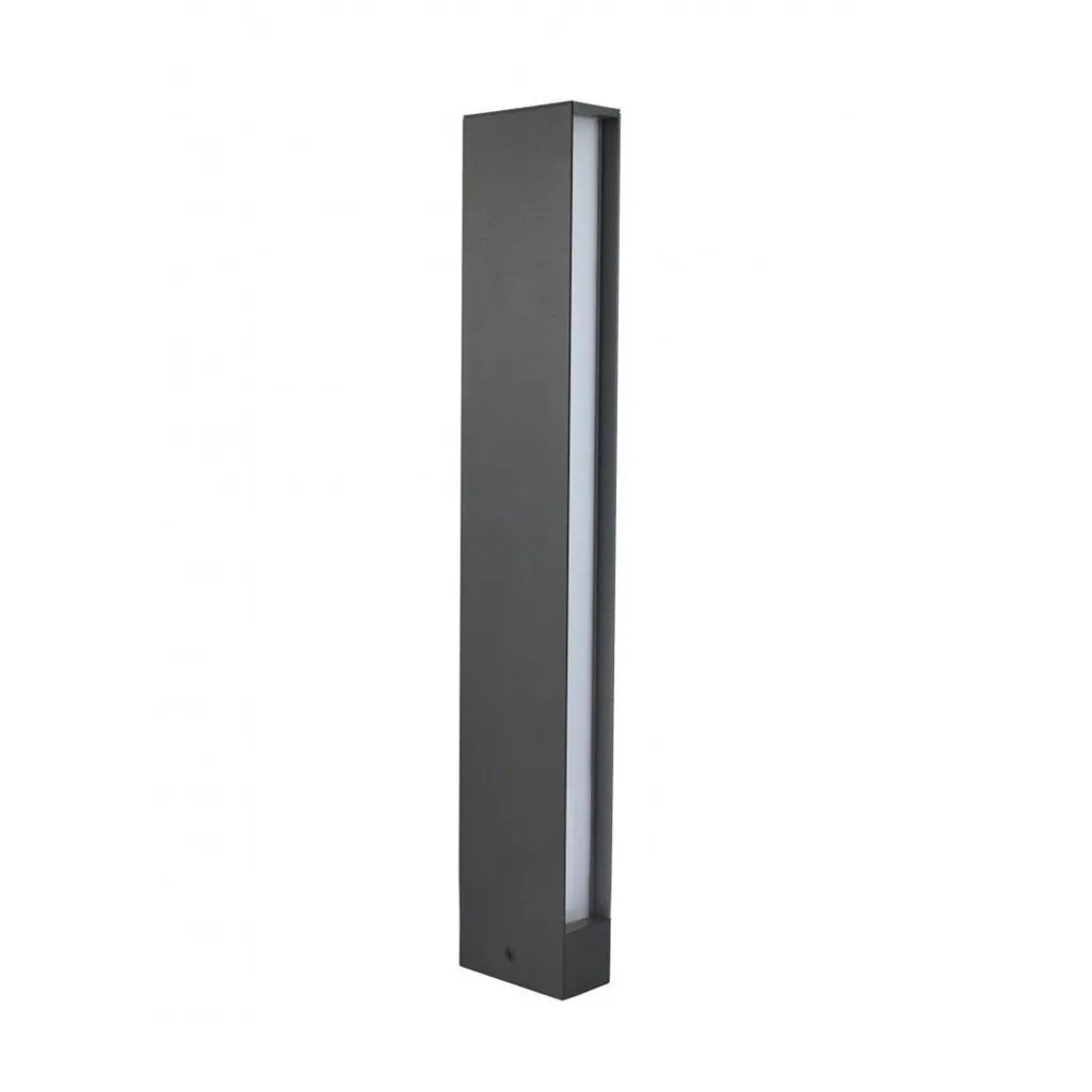 Éclairage de balisage pour terrasse et allée LED 16W 60 cm gris foncé IP54