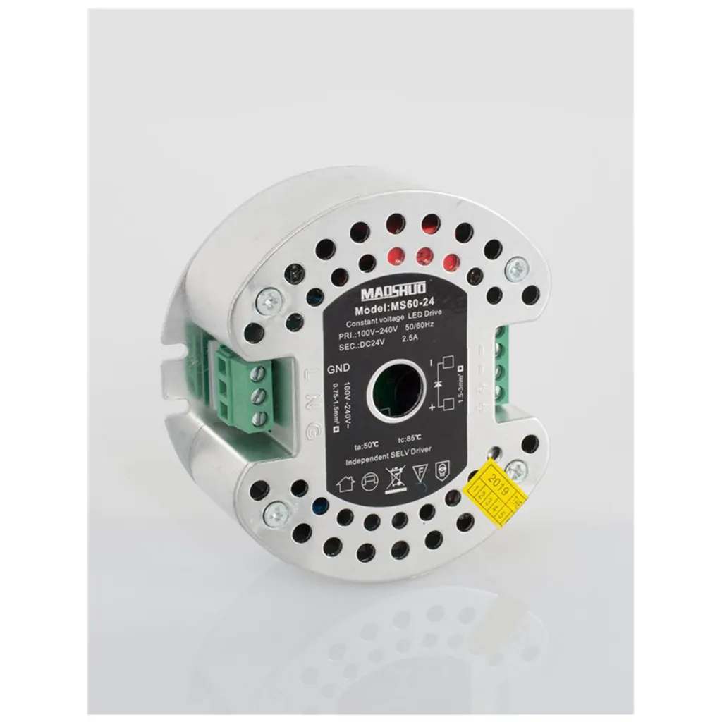 Transfo LED 60W Haute Performance - Boîtier Compact et Protection IP20