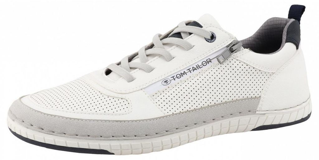 Tom Tailor scarpa sportiva con lacci bianca Immagine del prodotto 