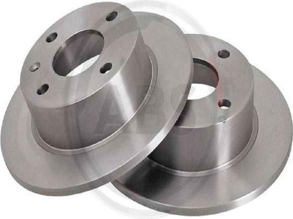2x A.B.S. Bremsscheibe 15727 für FORD ESCORT IV (GAF AWF ABFT) ORION II (AFF)