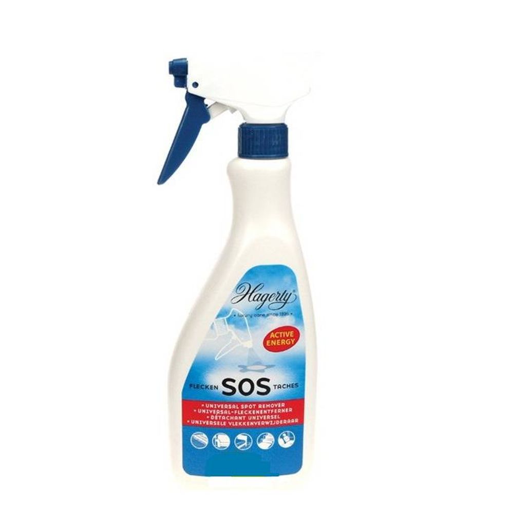 Hagerty, SOS, Reinigungsspray für Teppiche, Kissen, Matratzen, Polstermöbel, 500 ml