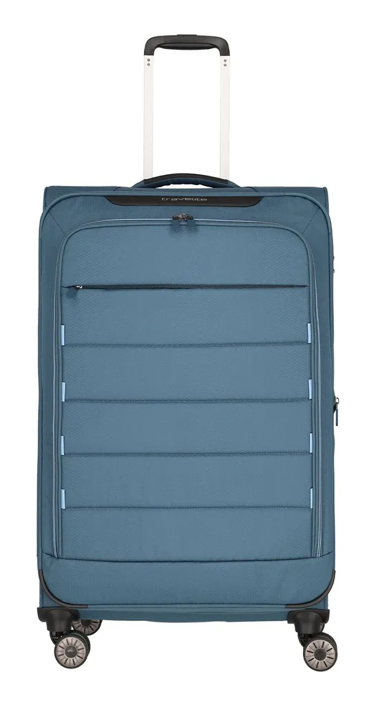 Valise légère Skaii 4W Panorama Blue avec roues multidirectionnelles - 2