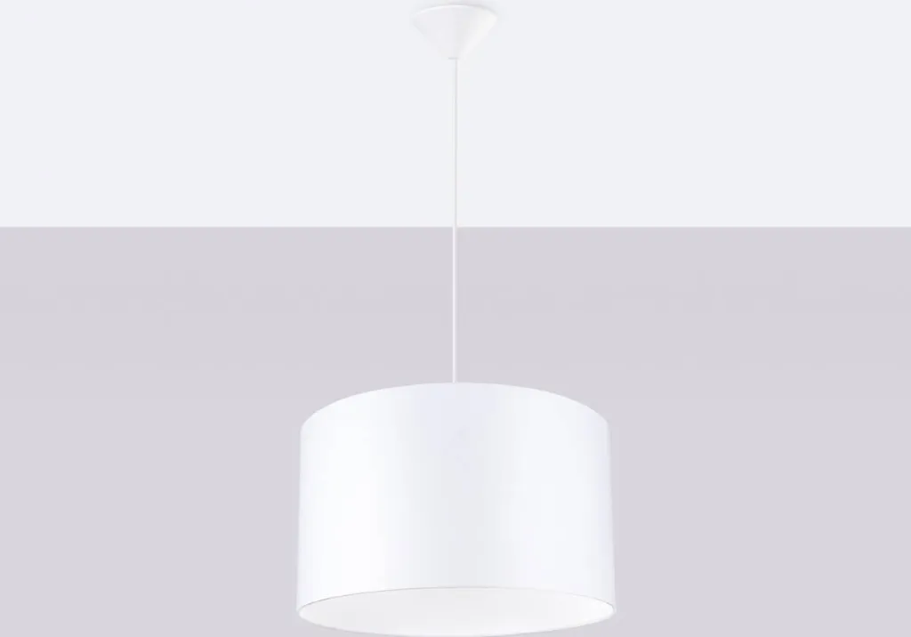 Éclairage Plafond Chambre et Salon Suspension NOVA 40 Blanche E27 - 13