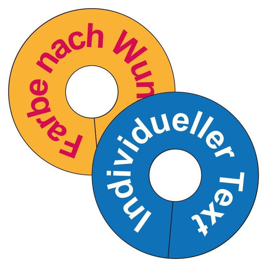 Stabile, individuelle PVC-Prüfsignale für Gitterboxen oder Regale, Mindestmenge 300 Stück, nach Wahl, Mindestbestellmenge 300 STK, Verpackungsei...