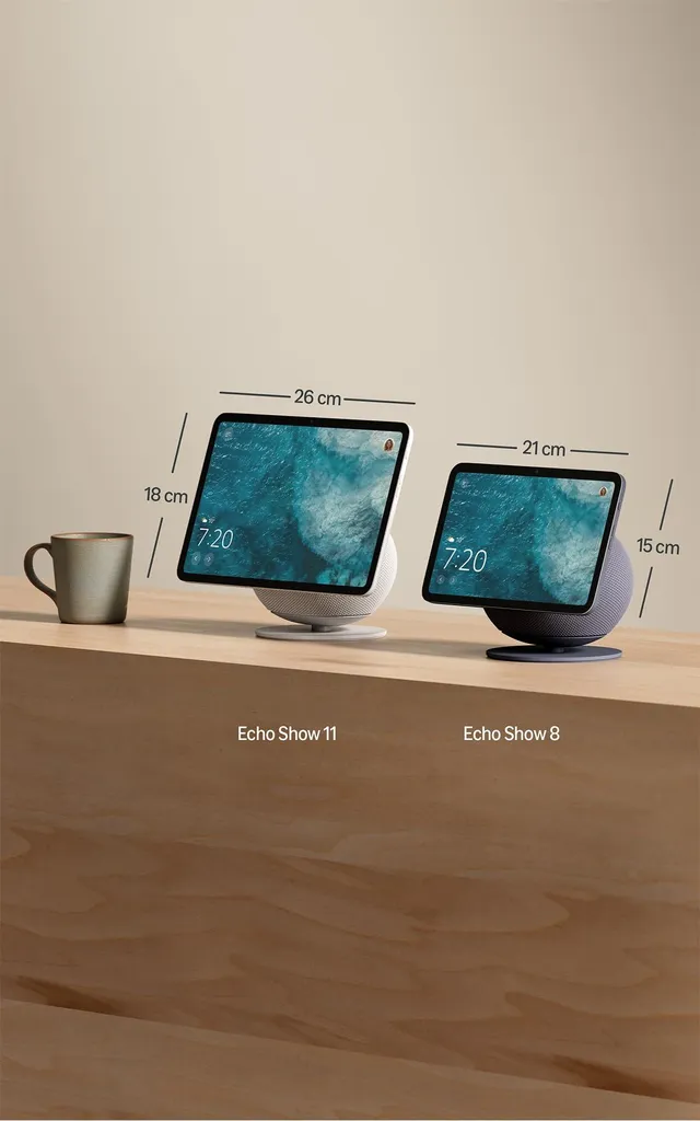 Smart Display Echo Show 8 pouces HD : Assistant Vocal Alexa et Son Spatial