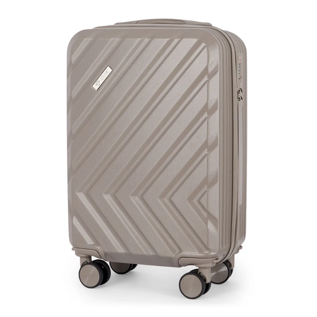 Valigia Solier Kyoto STL1071 Champagne: Lusso Accessibile per i Tuoi Viaggi
