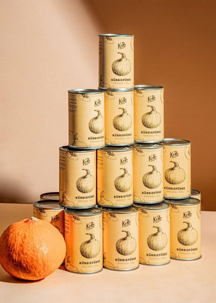 KoRo I Kürbispüree 24 x 425 g Produktbild 