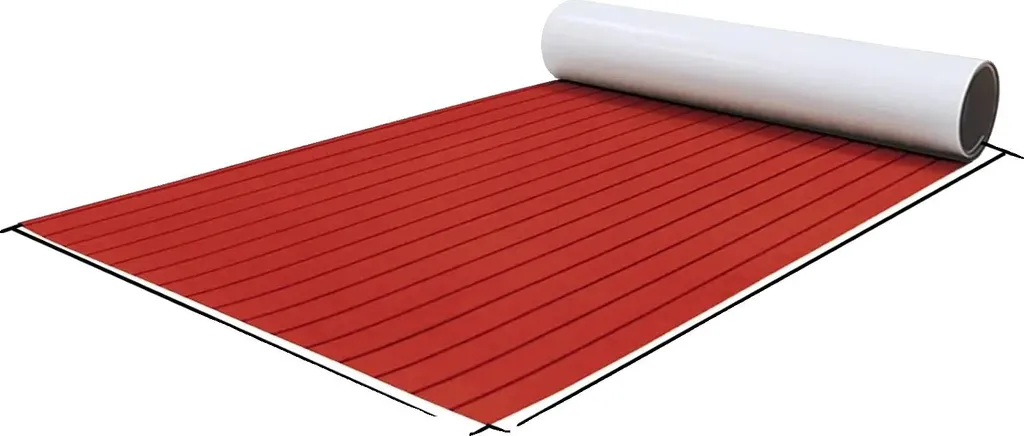 Rivestimento Nautico di Design Rosso: Decking Premium Schiuma EVA