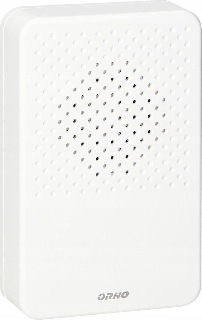 Elektronische Klingel ORNO LARK MAXI AC, weiß – Produktbild 