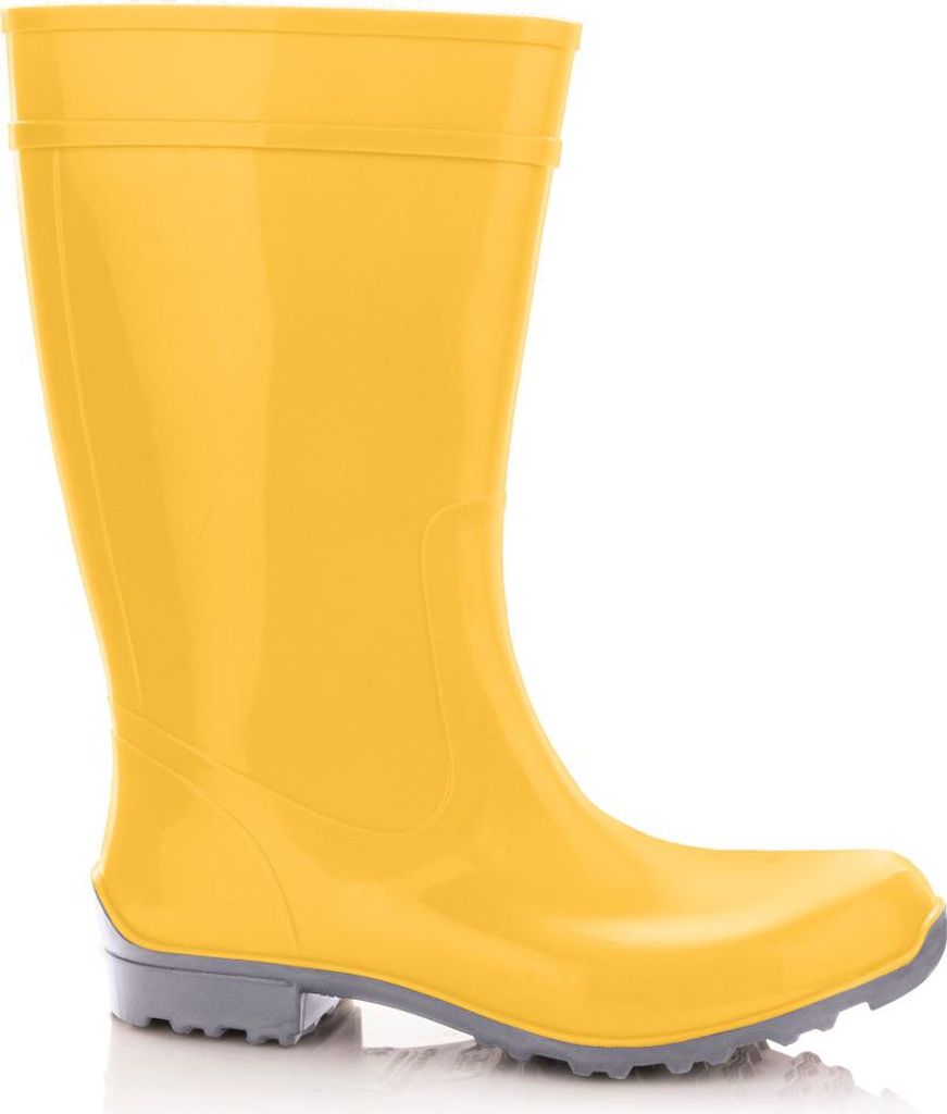 Lemigo Damen Gummistiefel, Regenstiefel "Ilse" OB SRC CI Gelb 37