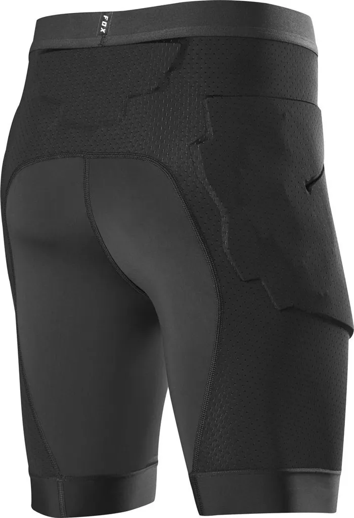 Short FOX Baseframe Pro noir taille M : protection hanches et confort