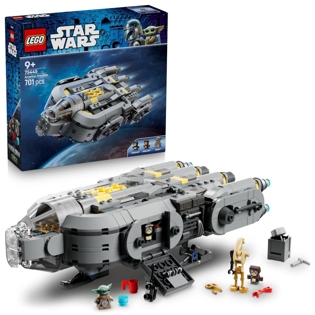 LEGO Star Wars Anzellański statek gwiezdny, Zestaw do Zdjęcie produktu 