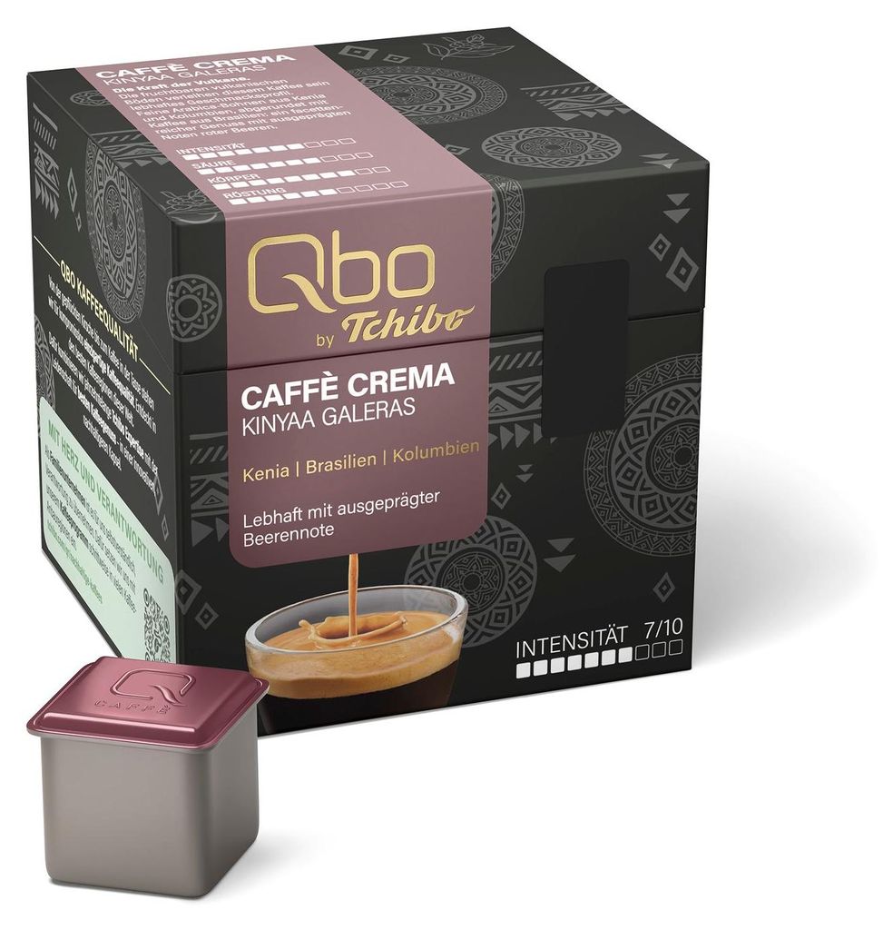 Tchibo Qbo Caffè Crema Kinyaa Galeras Premium Produktbild 