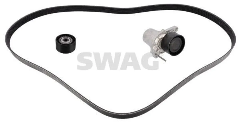 Kit de courroies trapézoïdales SWAG 33 10 9224 pour fourgon Opel Vivaro B