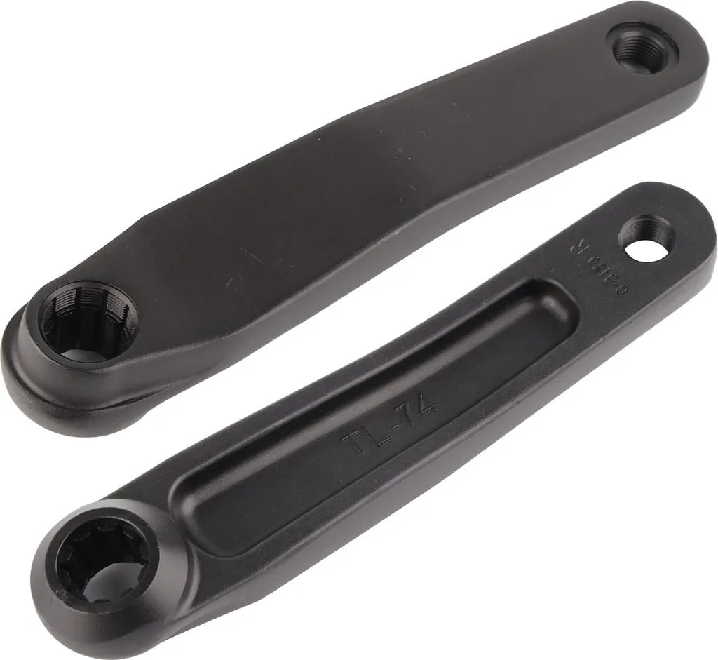 Manivelle moteur central 170 mm ISIS alu pour vélo électrique x2