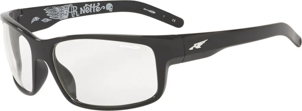 Arnette AN4202 22675X Lunettes de Soleil - Verres Miroirs et Monture Noire