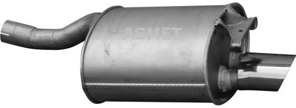 Rénover l'échappement de votre SLK - Silencieux ASMET 1071 Fiable