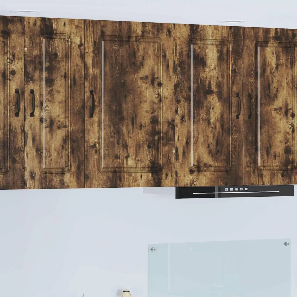 Mobiletto Contenitore 50x31x80 vidaXL Legno Rovere Fumé - Qualità