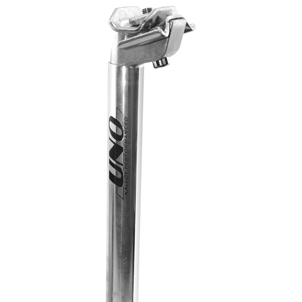 UNO TE 379 Bicycle Seatpost - 300mm Ø27.2 Silver Produktbild 