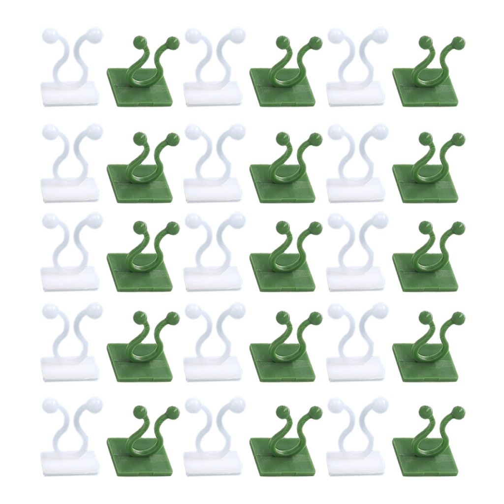 Pflanzen-Wand-Kletter-Clips, grüne Ranken-Clips, Produktbild 