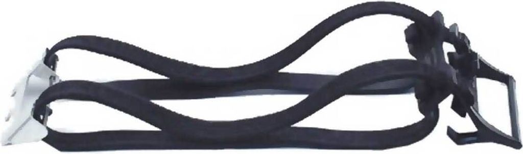 Basil Double Gummiband Silber  Silber One Size Produktbild 