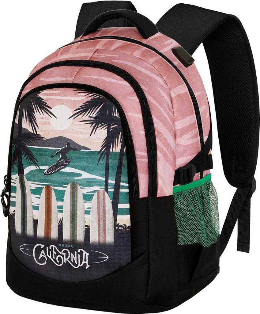 Prodg California Plus Running Rucksack Schwarz Schwarz One Size