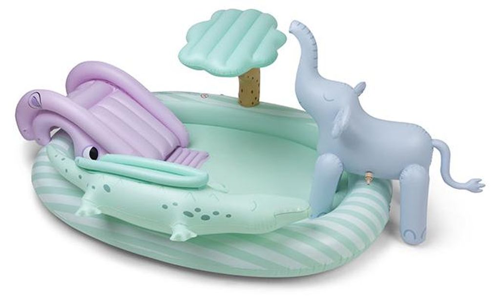 Swim Essentials Play Pool - Wielokolorowy - Wild Life Zdjęcie produktu 