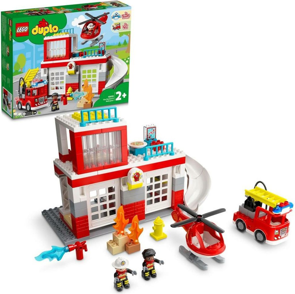 LEGO® DUPLO® 10970 Hasičská stanice s vrtulníkem Obrázek produktu 