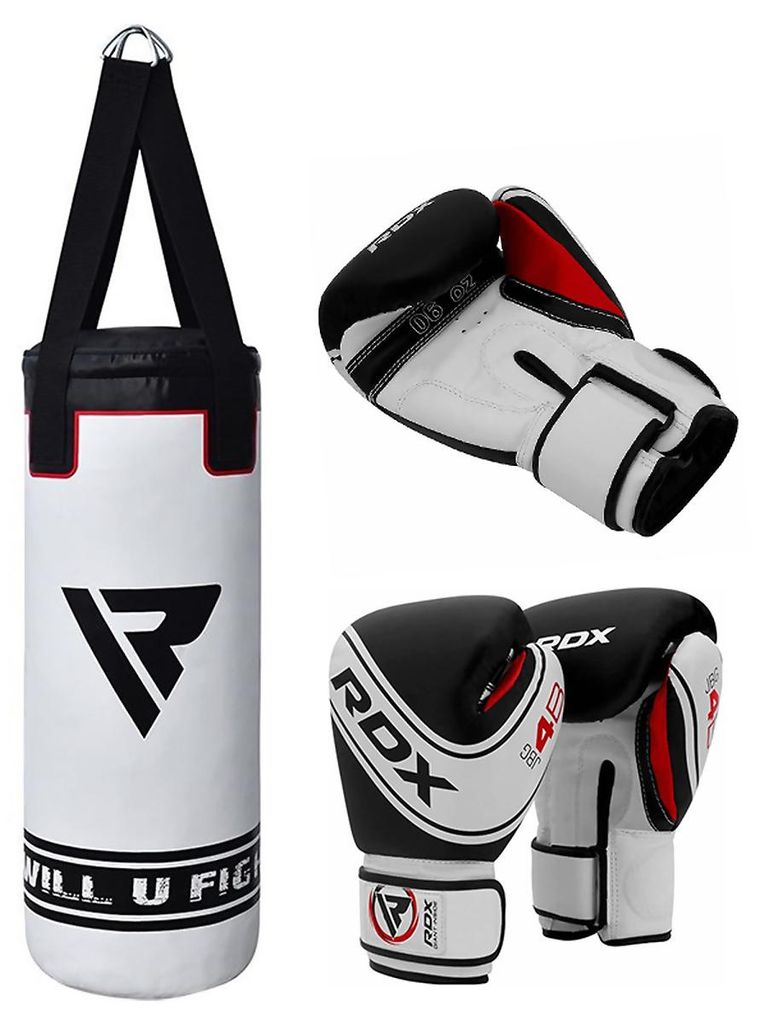 RDX 4W Robo Kinder Boxsack 2ft mit Handschuhe Set in Kunstleder